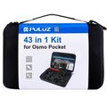Príslušenstvo Puluz Ultimate Combo Kits pre športové kamery (vrátane Osmo Action 5 Pro, Ace Pro 2) 43 v 1