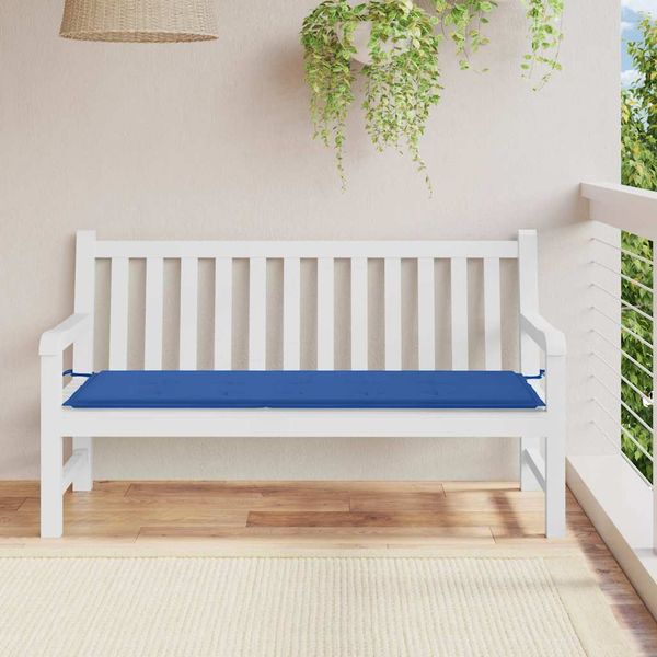 vidaXL Podložka na záhradnú lavičku 150x50x3 cm, oxfordská látka