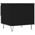 vidaXL Konferenčné stolíky 2 ks čierne 50x46x50 cm kompozitné drevo