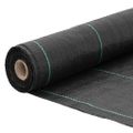 vidaXL Membrána proti burine čierna 1,5x10 m PP