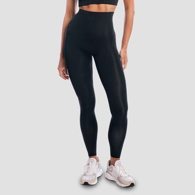 Dámske legíny Aura Black - GymBeam, veľkosť S