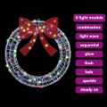 vidaXL Veniec 60 LED Viacfarebný 76 x 76 x 8,5 cm Akryl