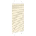 vidaXL plisovaná roleta krémová 55x150 cm Šírka látky 54,4 cm