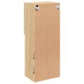 vidaXL TV skrinka s LED svetlami dub sonoma 40,5x30x102 cm