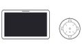 Ubiquiti UC-Display - Connect Display LED monitor, displej, 21,5", 1920×1080, 16:9, 250cd/m2, 1× RJ-45, PoE++ napájení, mikrofon + repro, VESA