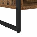 vidaXL Knižnica 99.5 x 30 x 108.5 cm Kompozitné drevo Staré drevo