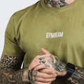 Tričko FIT Olive - GymBeam, veľkosť L