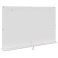 vidaXL LED zrkadlo na umývadlo Biela 80 x 10 x 52,5 cm Sklo a oceľ