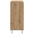 vidaXL Skrinka na gramofónové platne dub artisan 85 x 38 x 89 cm