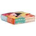 vidaXL Modulárna taburetka, patchwork, látka