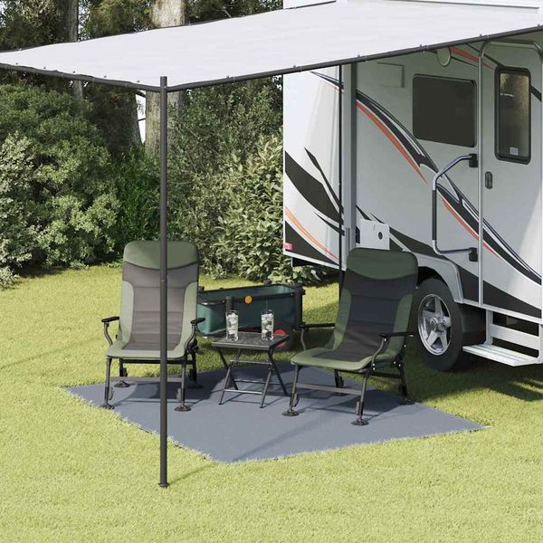 vidaXL Koberec do stanu Modrá a šedá 200 x 250 cm Polyetylén