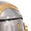 vidaXL Rímska vojenská prilba pre LARP starožitná replika strieborná oceľová