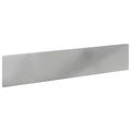 vidaXL Obrubník trávnika 20 ks 100 x 22 cm Oceľ Strieborná