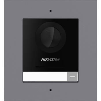 Hikvision IP zápustný dverový interkom 1-tlačidlový