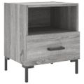 vidaXL Nočné stolíky 2 ks sivé sonoma 40x35x47,5 cm kompozitné drevo