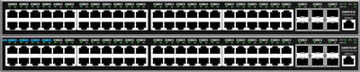 Grandstream GWN7816 L3 Managed Network Switch, 48 portov / 6 SFP+