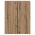 vidaXL Kancelársky kabinet Dub artisan 70 x 32 x 77.5 cm