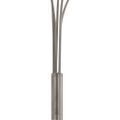 vidaXL Stojanová lampa strieborná 200 cm 5 x E14