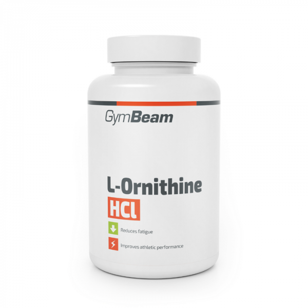 L-Ornitín HCl - GymBeam, 90 kaps.