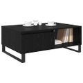 vidaXL Konferenčný stolík Čierny dub 90 x 60 x 35 cm Kompozitné drevo
