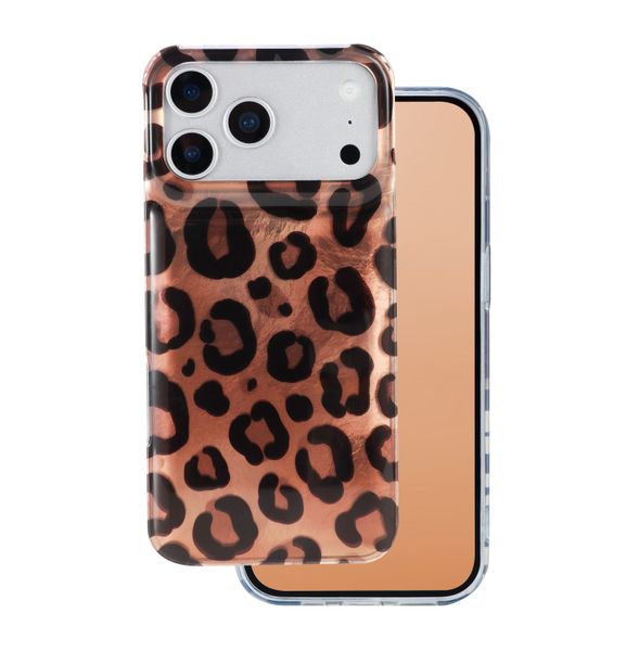 Puzdro s leopardím vzorom pre iPhone 17 Pro 6,3" Panther