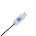 vidaXL Vianočné osvetlenie silueta vianočného stromčeka 115 LED diód