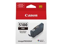 Canon PFI-5100 PBK - 14.4 ml - foto čierna - originálna - závesný box - atramentový zásobník - pre imagePROGRAF PRO-310