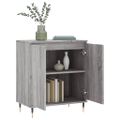 vidaXL Komoda sivý dub sonoma 60x35x70 cm spracované drevo
