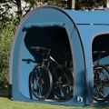 vidaXL Stan na uskladnenie bicyklov 210 x 156 x 180 cm Modrá