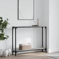 vidaXL Konzolový stolík sivý sonoma 100x22,5x75 cm kompozitné drevo