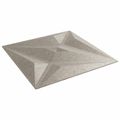 vidaXL Nástenné panely 48 ks 50 x 50 cm Star Beton XPS Pena