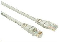 Solarix - patch kábel CAT5E UTP PVC 0,5m šedý non-snag proof