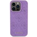 Puzdro Guess pre iPhone 15 Pro 6,1" GUHCP15LP4EPMU svetlofialová HC PU Quilted 4G Classic
