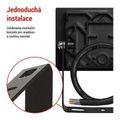 LED reflektor EMOS ZS2512 TAMBO, 10 W, 1000 l m, IP65, čierny