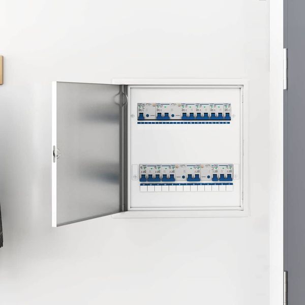 vidaXL Access Panel Biela 43 x 43 x 3 cm Oceľ