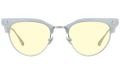 GUNNAR kancelářske/herní brýle CALIFORNIA DREAMIN' BEACH BLUE * jantárová skla * BLF 65 * GUNNAR focus Brýle, herní, stríbrné obroucky, jantarová skla