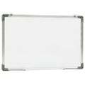 vidaXL Magnetická tabuľa stierateľná za sucha biela 60x40 cm oceľ