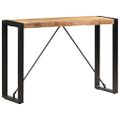 vidaXL Konzolový stolík 110x35x76 cm mangovníkový masív