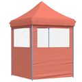 vidaXL Párty stan 200 x 200 x 306 cm Tehlová Oxfordská látka