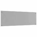 vidaXL Kuchynský obklad 2 ks Svetlosivá 120 x 40 cm tvrdené sklo