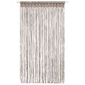 vidaXL Záclona macrame sivo-hnedá 140x240 cm bavlna