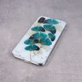 Puzdro Gold Glam pre Samsung Galaxy S21 listy