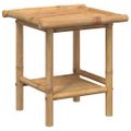 vidaXL Konferenčný stolík 45x45x45 cm bambus