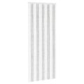 vidaXL Záves proti hmyzu z chenille Svetlo šedá a biela 90 x 220 cm