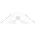 vidaXL Fóliovník s oceľovým rámom biely 120 m² 20x6x2,85 m