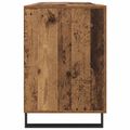 vidaXL Stôl Staré drevo Kompozitné drevo 140 x 50 x 75 cm