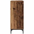 vidaXL Servírovacia skriňa Staré drevo 79,5 x 33 x 82 cm