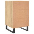 vidaXL Nočný stolík dub sonoma 40x40x66 cm kompozitné drevo