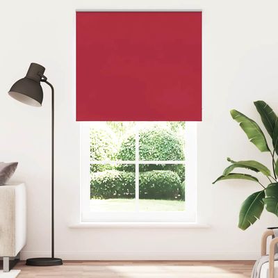vidaXL Zatemňovacia roleta červená 125x230 cm Šírka látky 121,6 cm Polyester