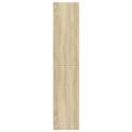 vidaXL Knižnica dub sonoma 57x28,5x107,5 cm kompozitné drevo